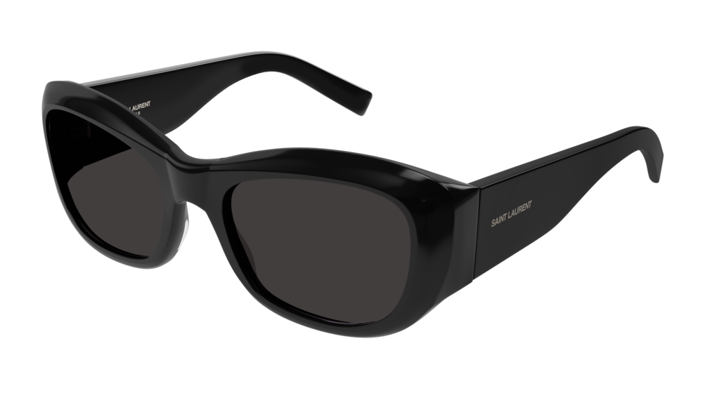 Saint Laurent Sunglass Woman Black Black Black