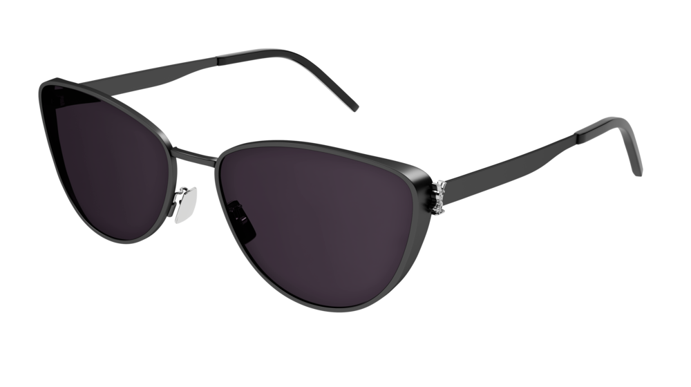 Saint Laurent Sunglass Woman Black Black Black