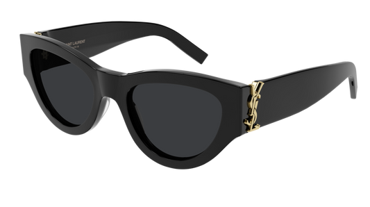 Saint Laurent Sunglass Woman Black Black Grey