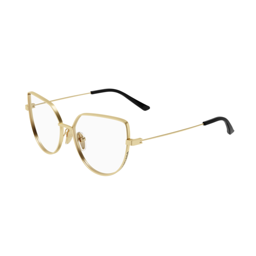 Balenciaga Optical Frame Woman Gold Gold Transparent