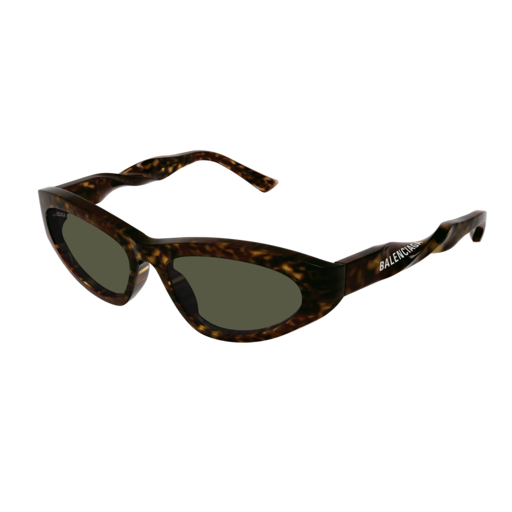 Balenciaga Sunglass Woman Havana Havana Green