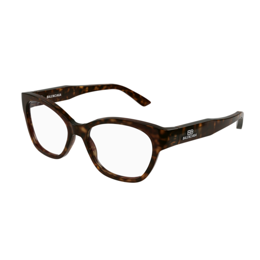 Balenciaga Optical Frame Woman Havana Havana Transparent