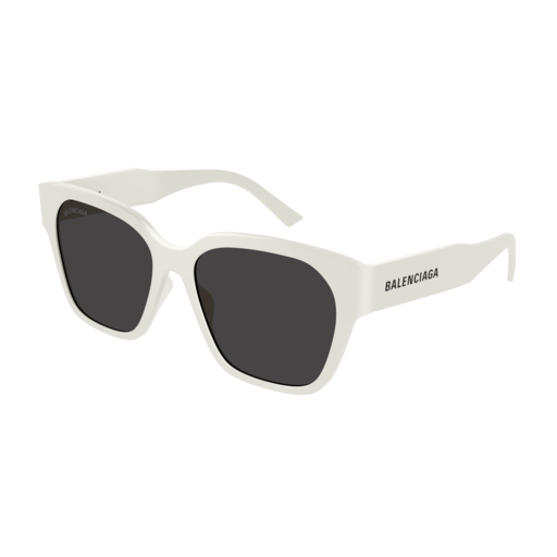 Balenciaga Sunglass Unisex Ivory Ivory Grey