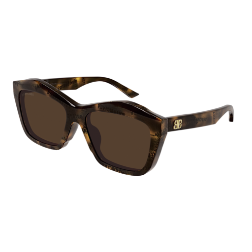 Balenciaga Sunglass Woman Havana Havana Brown