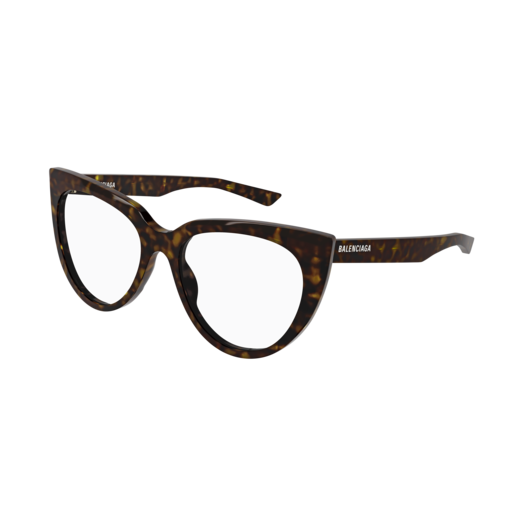 Balenciaga Optical Frame Woman Havana Havana Transparent