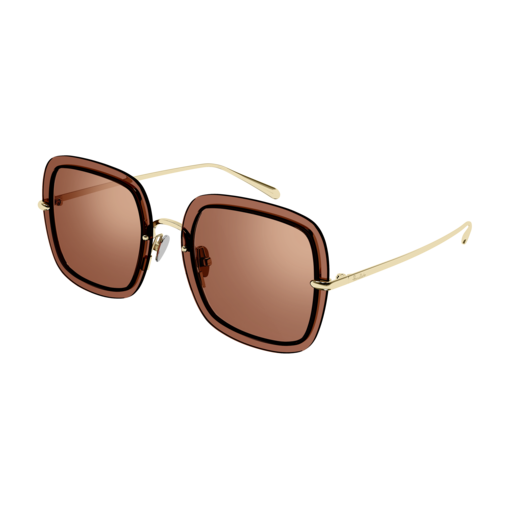 Pomellato Sunglass Woman Gold Gold Orange