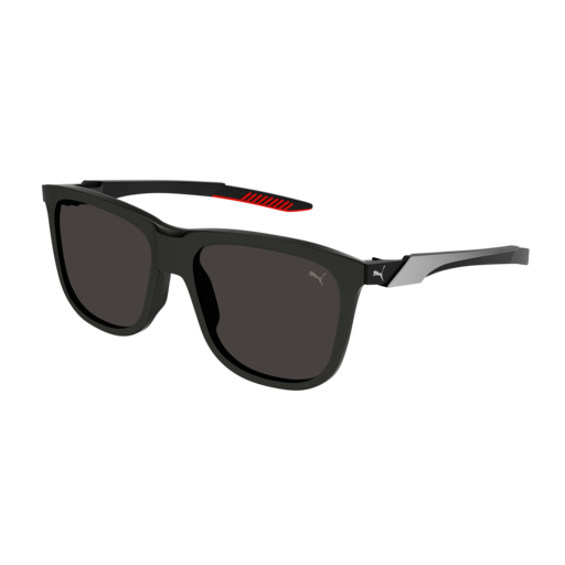 Puma Sunglass Man Black Black Smoke