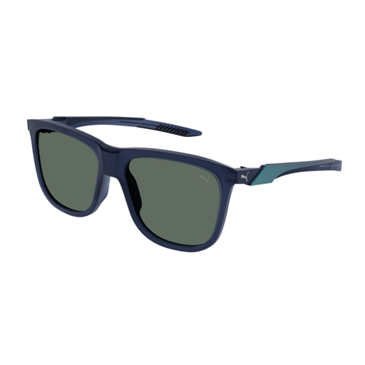 Puma Sunglass Man Blue Blue Green