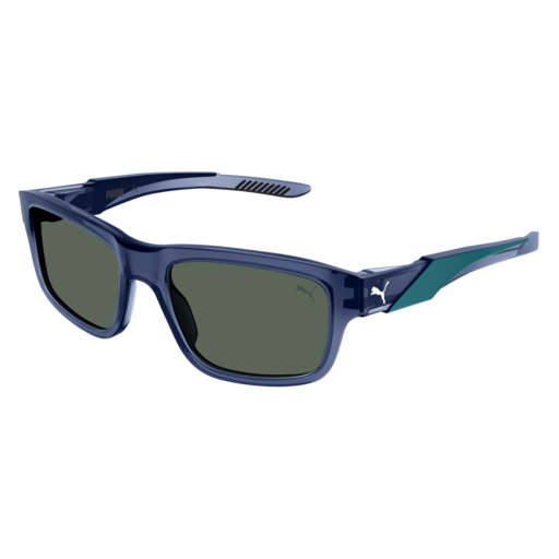 Puma Sunglass Man Blue Blue Green