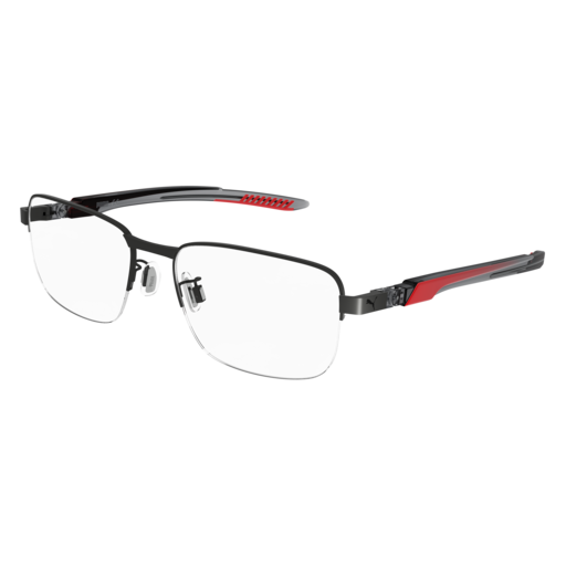 Puma Optical Frame Man Ruthenium Ruthenium Transparent