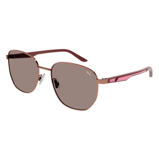 Puma Sunglass Woman Copper Brown Brown