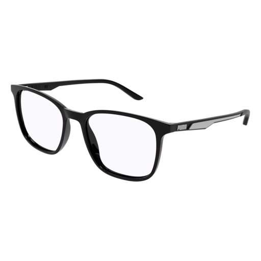 Puma Optical Frame Man Black Black Transparent