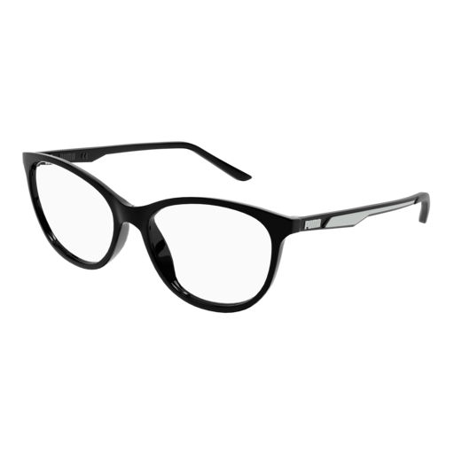 Puma Optical Frame Woman Black Black Transparent