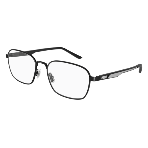 Puma Optical Frame Man Black Black Transparent