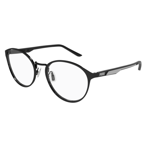 Puma Optical Frame Woman Black Black Transparent