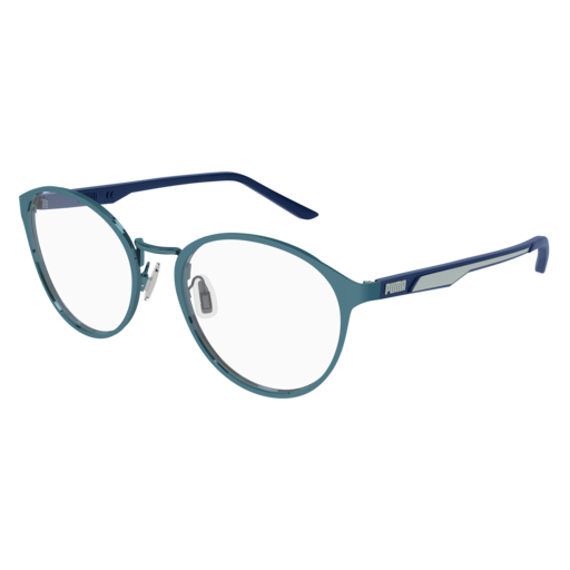 Puma Optical Frame Woman Light Blue Blue Transparent