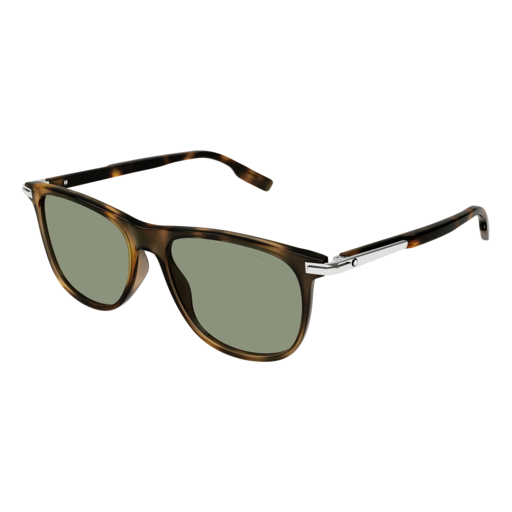 Montblanc Sunglass Man Havana Havana Green