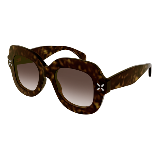 Azzedine Alaia Sunglass Woman Havana Havana Brown