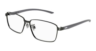 Puma Optical Frame Man Ruthenium Grey Transparent