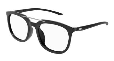 Puma Optical Frame Man Black Black Transparent