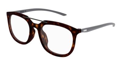 Puma Optical Frame Man Havana Grey Transparent