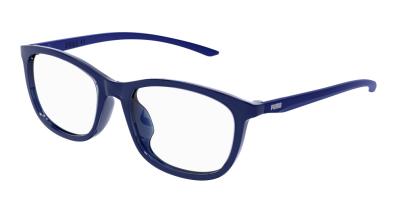 Puma Optical Frame Man Blue Blue Transparent