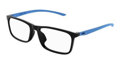 Puma Optical Frame Man Black Blue Transparent