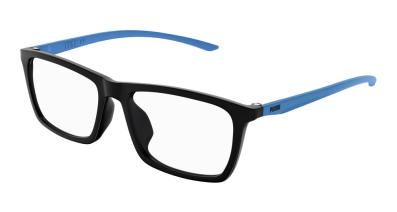 Puma Optical Frame Man Black Blue Transparent