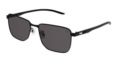 Puma Sunglass Man Black Black Smoke