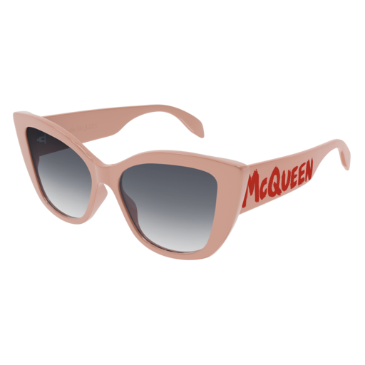 Alexander Mcqueen Sunglass Woman Pink Pink Grey