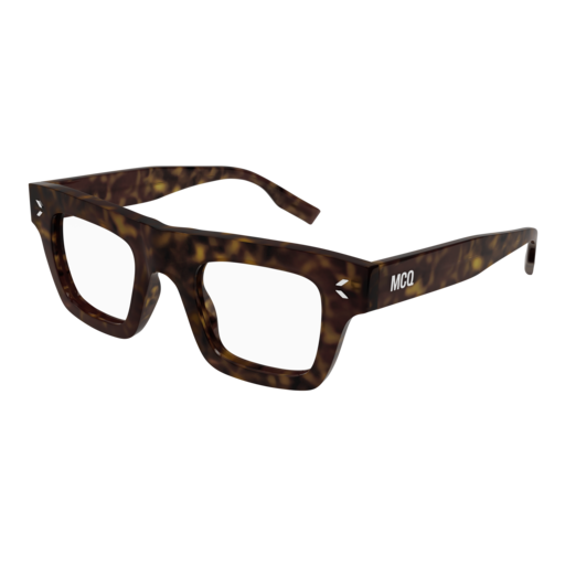 Mcq Optical Frame Man Havana Havana Transparent