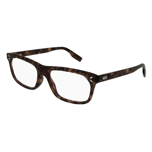 Mcq Optical Frame Man Havana Havana Transparent