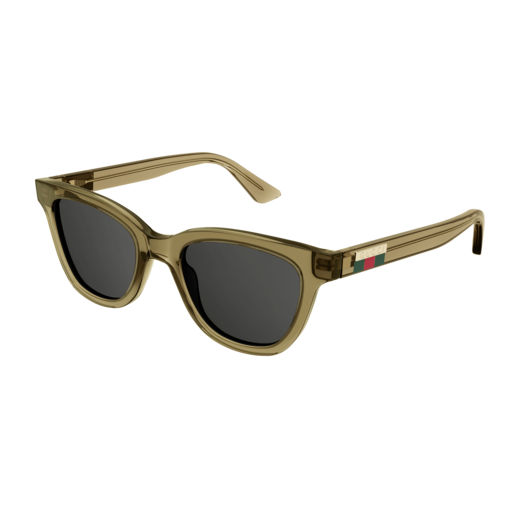 Gucci Sunglass Man Brown Brown Grey