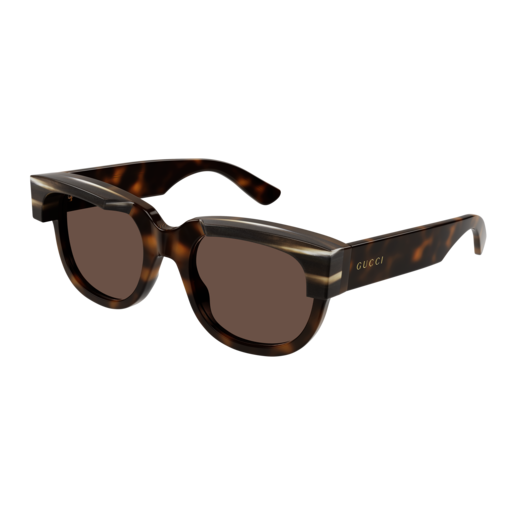 Gucci Sunglass Man Havana Havana Brown