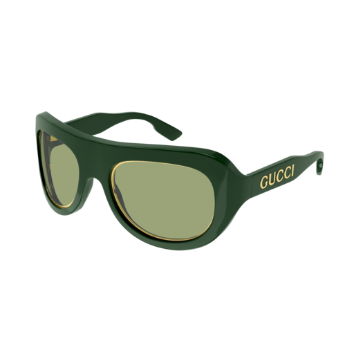 Gucci Sunglass Man Green Green Green