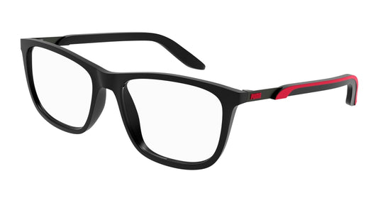 Puma Optical Frame Man Black Ruthenium Transparent