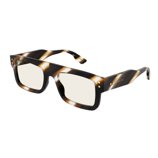 Gucci Sunglass Man Havana Havana Yellow