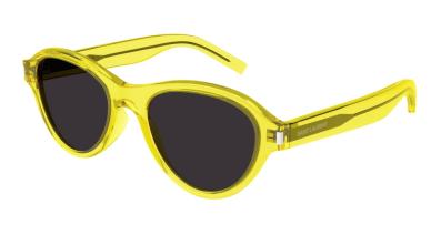 Saint Laurent Sunglass Unisex Yellow Yellow Black