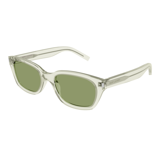 Saint Laurent Sunglass Unisex Green Green Green