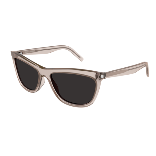 Saint Laurent Sunglass Woman Brown Brown Black