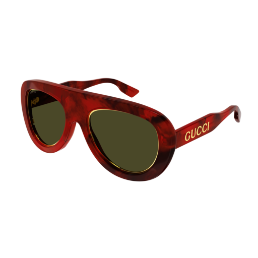 Gucci Sunglass Man Havana Havana Green