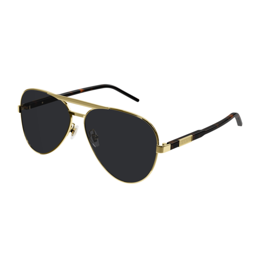 Gucci Sunglass Man Gold Havana Grey