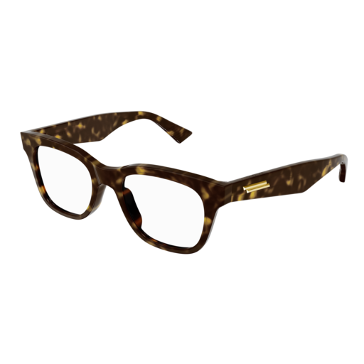 Bottega Veneta Optical Frame Unisex Havana Havana Transparent