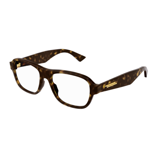 Bottega Veneta Optical Frame Man Havana Havana Transparent