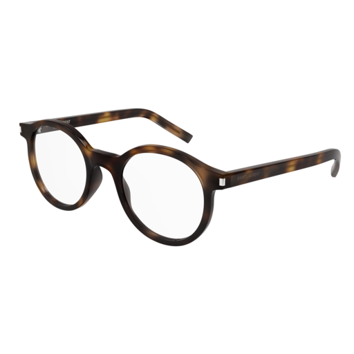 Saint Laurent Optical Frame Unisex Havana Havana Transparent