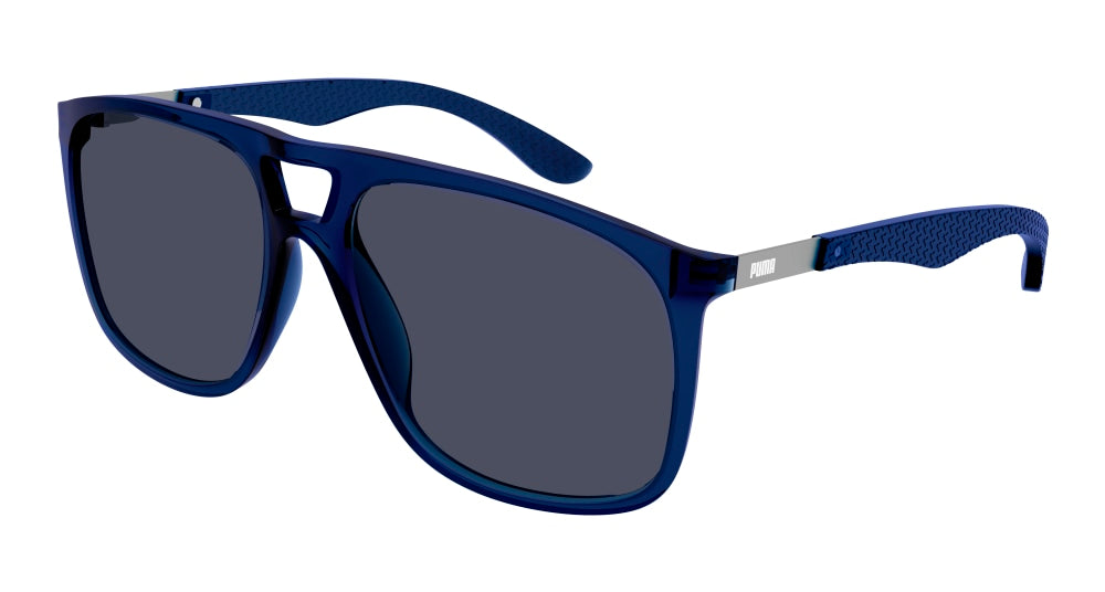 Puma Sunglass Man Blue Blue Grey