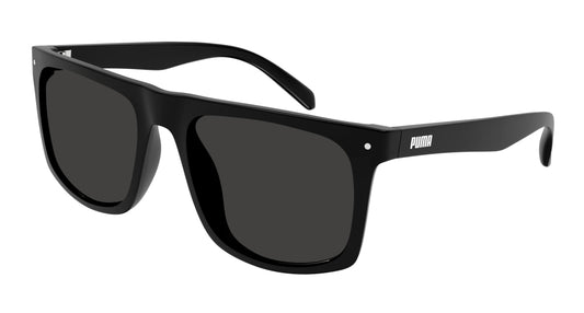 Puma Sunglass Man Black Black Smoke