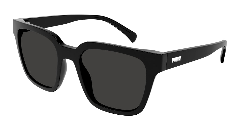 Puma Sunglass Unisex Black Black Smoke