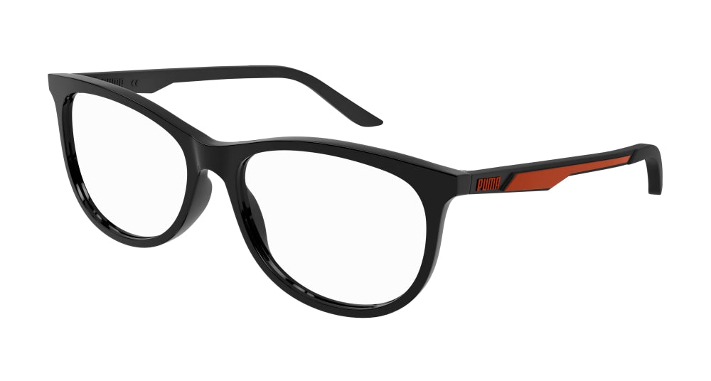 Puma Optical Frame Woman Black Black Transparent