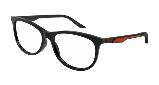 Puma Optical Frame Woman Black Black Transparent